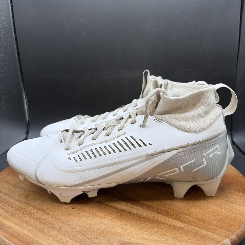 Nike Vapor Edge Pro 360 Mens Size 8 Football Cleats White Shoes DA5456-102